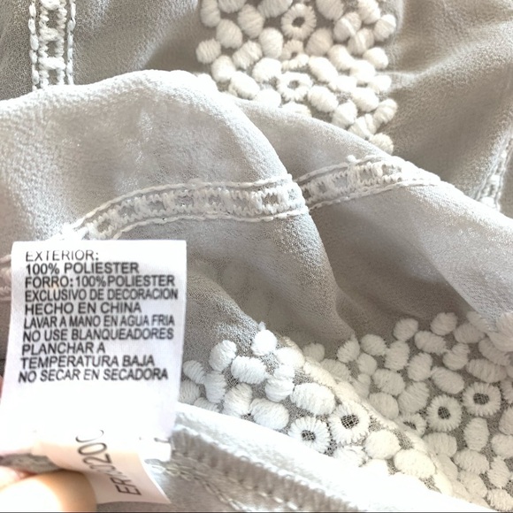 Gianni Bini Eryn Crochet Stripe Midi Dress Size Small - Picture 14 of 16